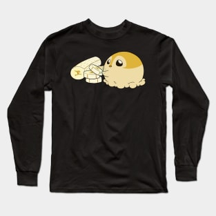 Penguinscoops - banana Long Sleeve T-Shirt